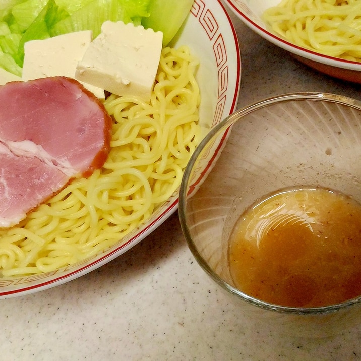 味噌だれ　つけ麺